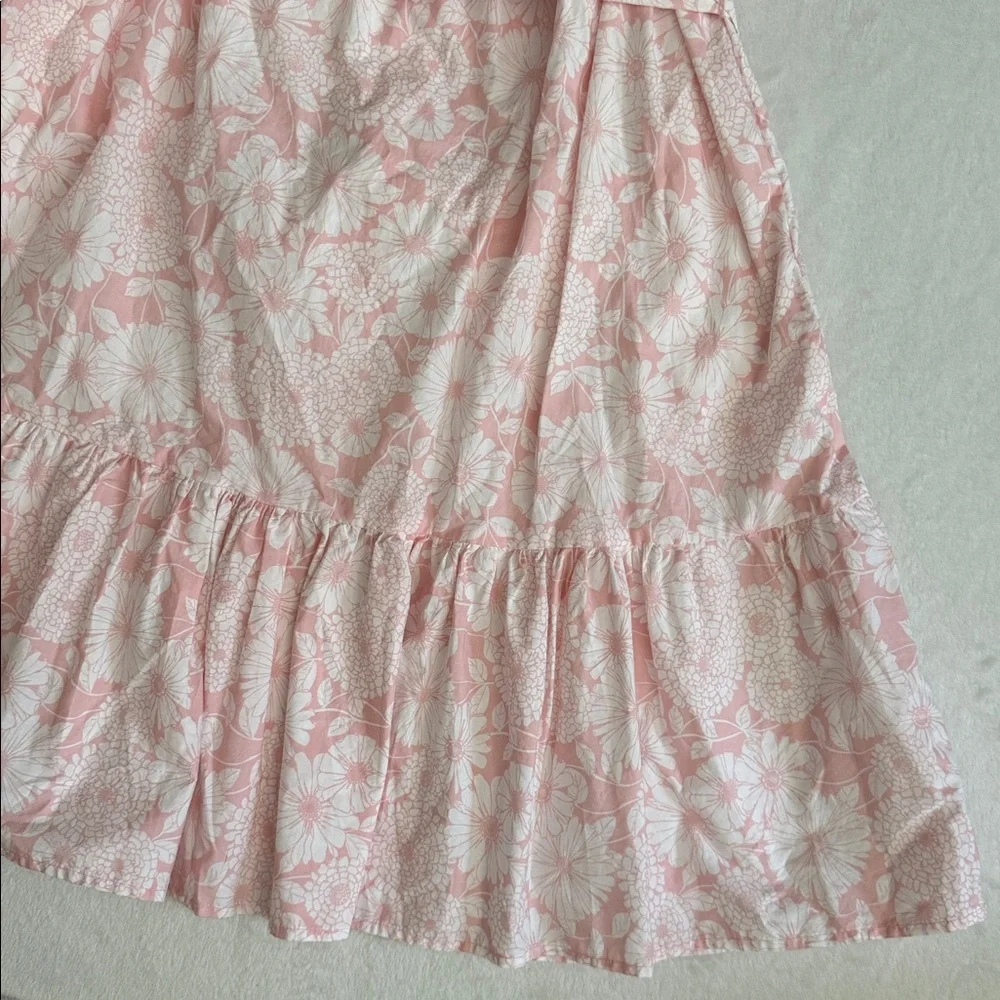 {NWT} Lisa Marie Fernandez x Target | Ruffle Off The Shoulder Floral Print Dress - Picture 14 of 16